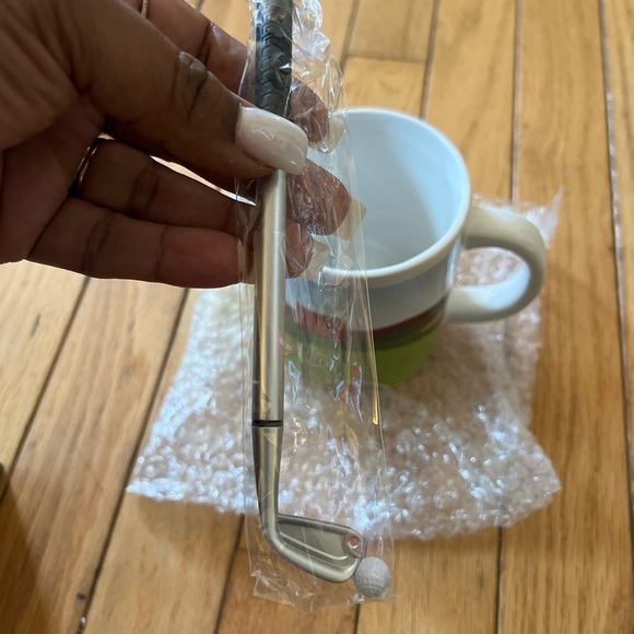 Putter Cup GOLF Novelty MUG and Golf Club PEN by Kikkerland NWB - Picture 4 of 8